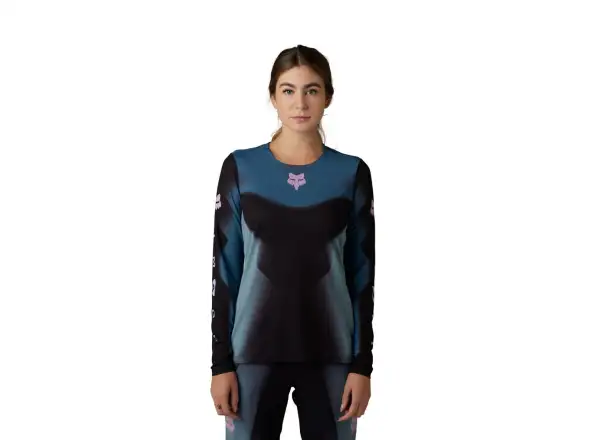 Fox Flexair Ts57 Damen Langarmtrikot Black