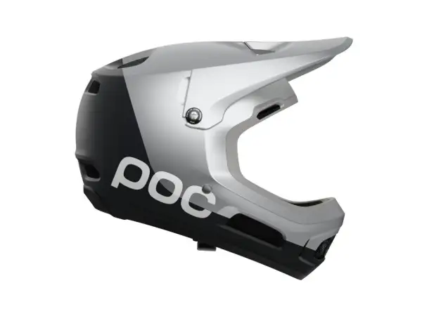 POC Coron Air MIPS Helm Argentite Silver/Uranium Black Matt