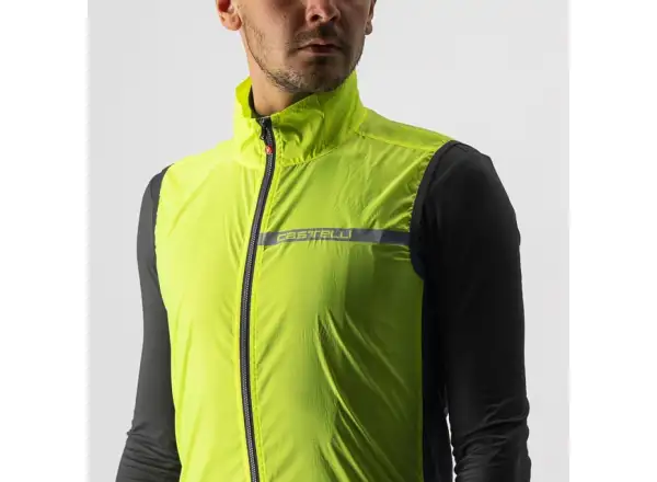 Castelli Squadra Stretch Herrenweste yellow fluo/dark gray