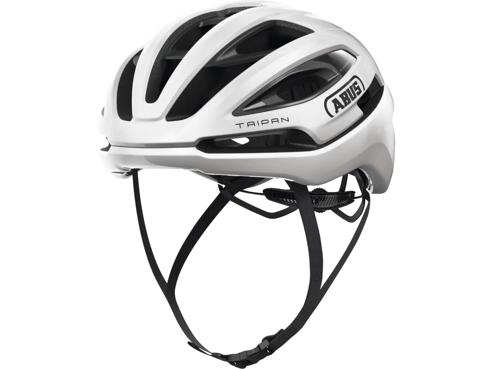 Abus Taipan LED Gravel-Helm Shiny White
