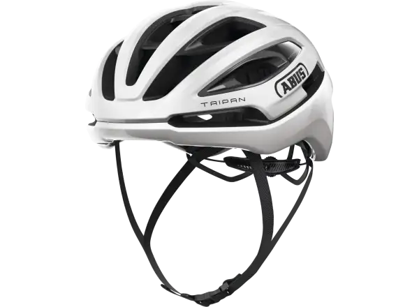 Abus Taipan LED Gravel-Helm Shiny White