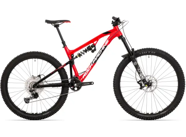 Rock Machine Bblizzard 70-297 vollgefedertes Fahrrad Red/Black/White MUSTER