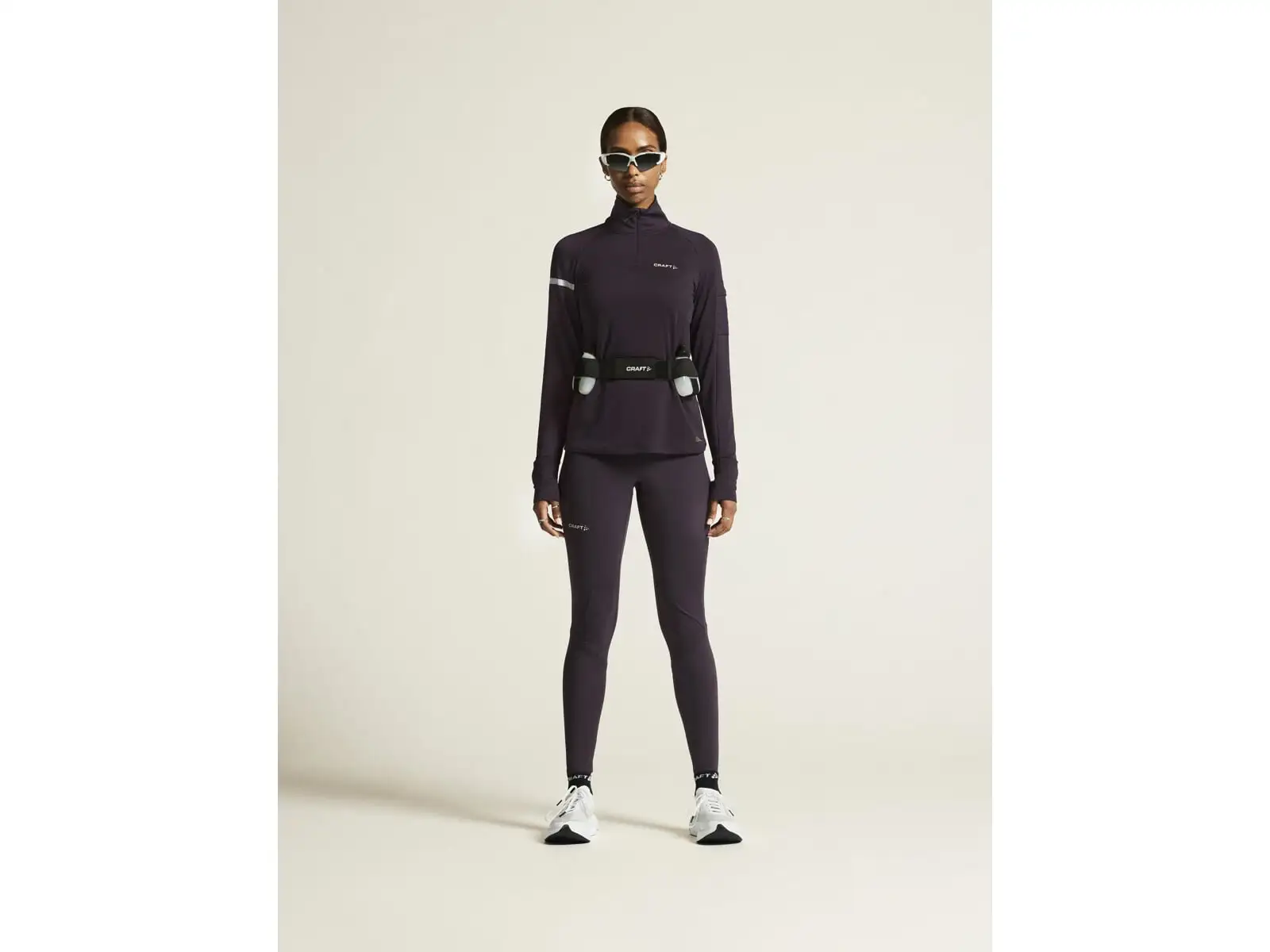 Craft ADV SubZ Damen Laufshirt Langarm Lila