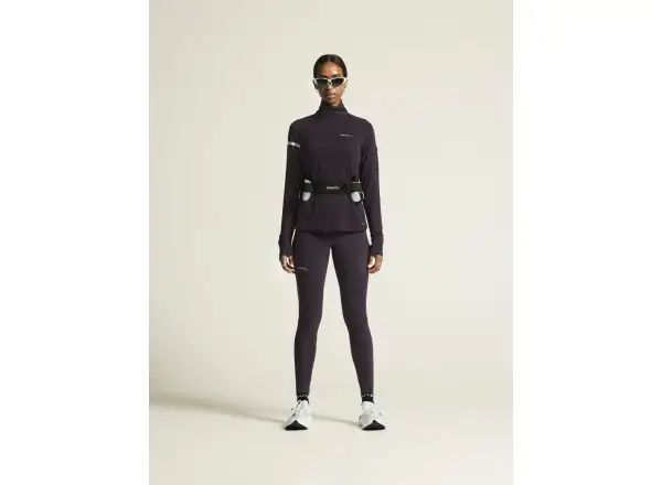 Craft ADV SubZ Damen Laufshirt Langarm Lila