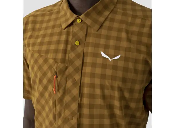 Salewa Puez Dry Herrenhemd Bombay Brown