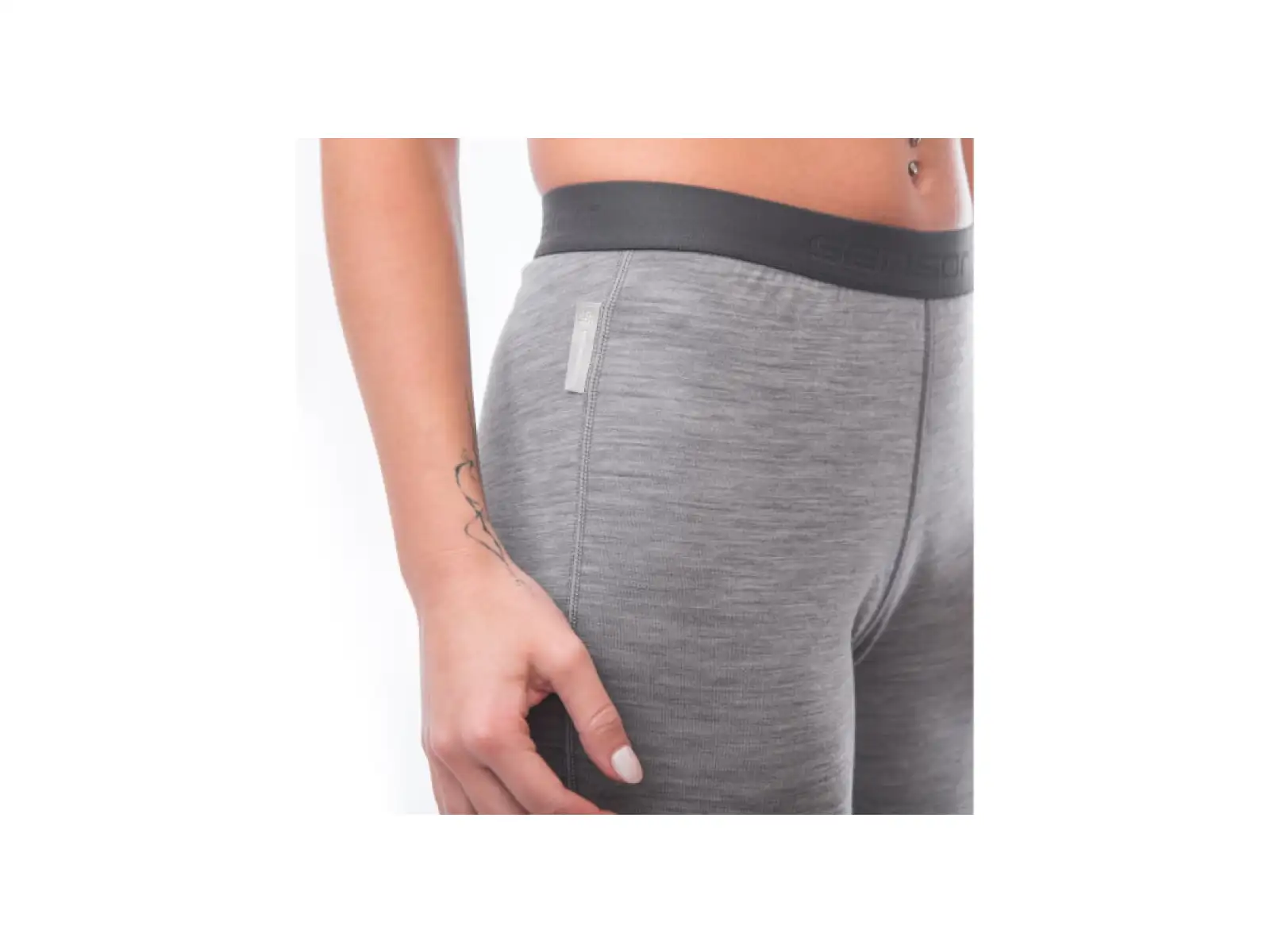 Sensor Merino Bold Damenhose Cool Gray