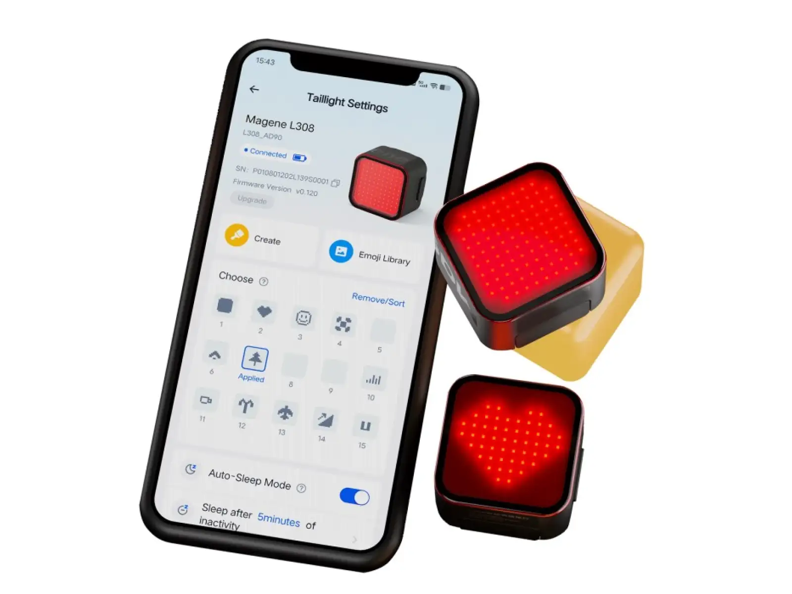 Magene L308 Rücklichthalterung für Fahrräder