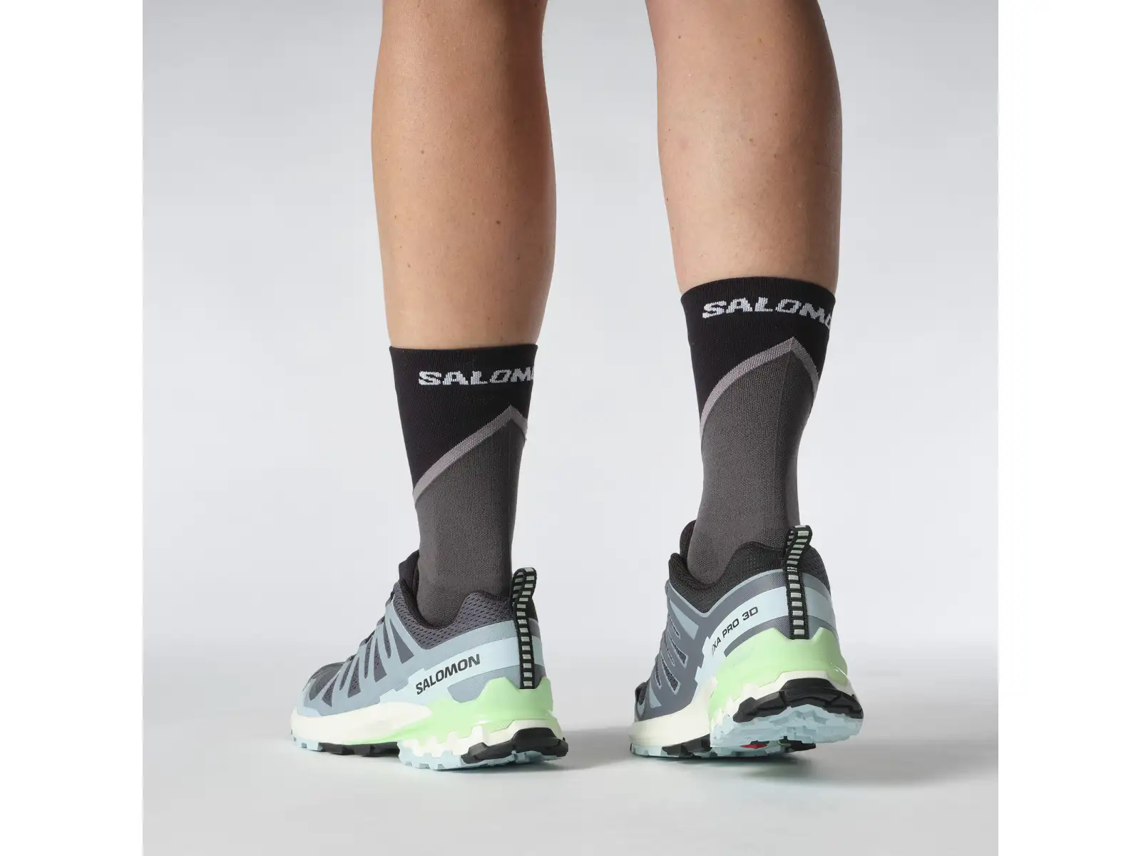 Salomon XA PRO 3D V9 Damen-Laufschuhe Turbulence/Iced Aqua