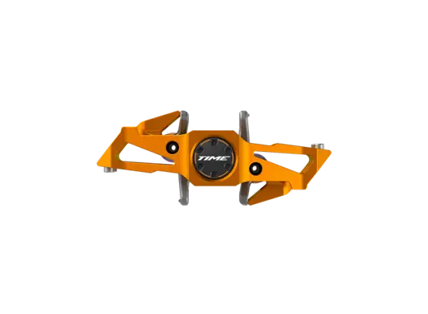 Time Speciale 10 Small Flat Pedals Mandarine