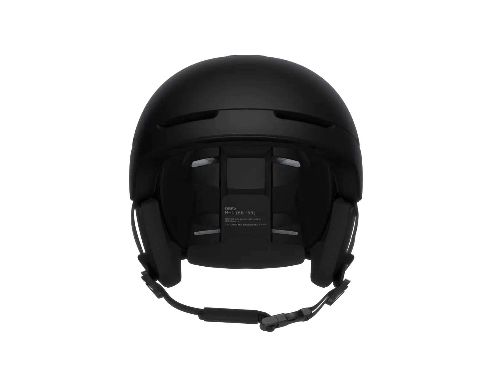 POC Obex MIPS Skihelm Uran Mattschwarz