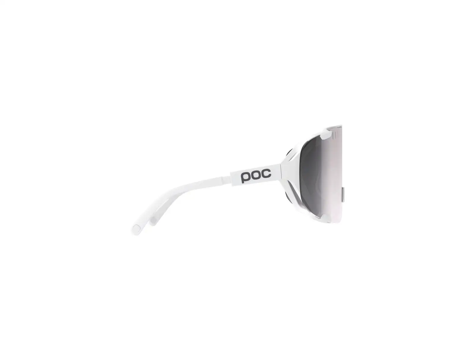 POC Devour + Sonnenbrille Hydrogen White/Clarity Road/Sunny Silver