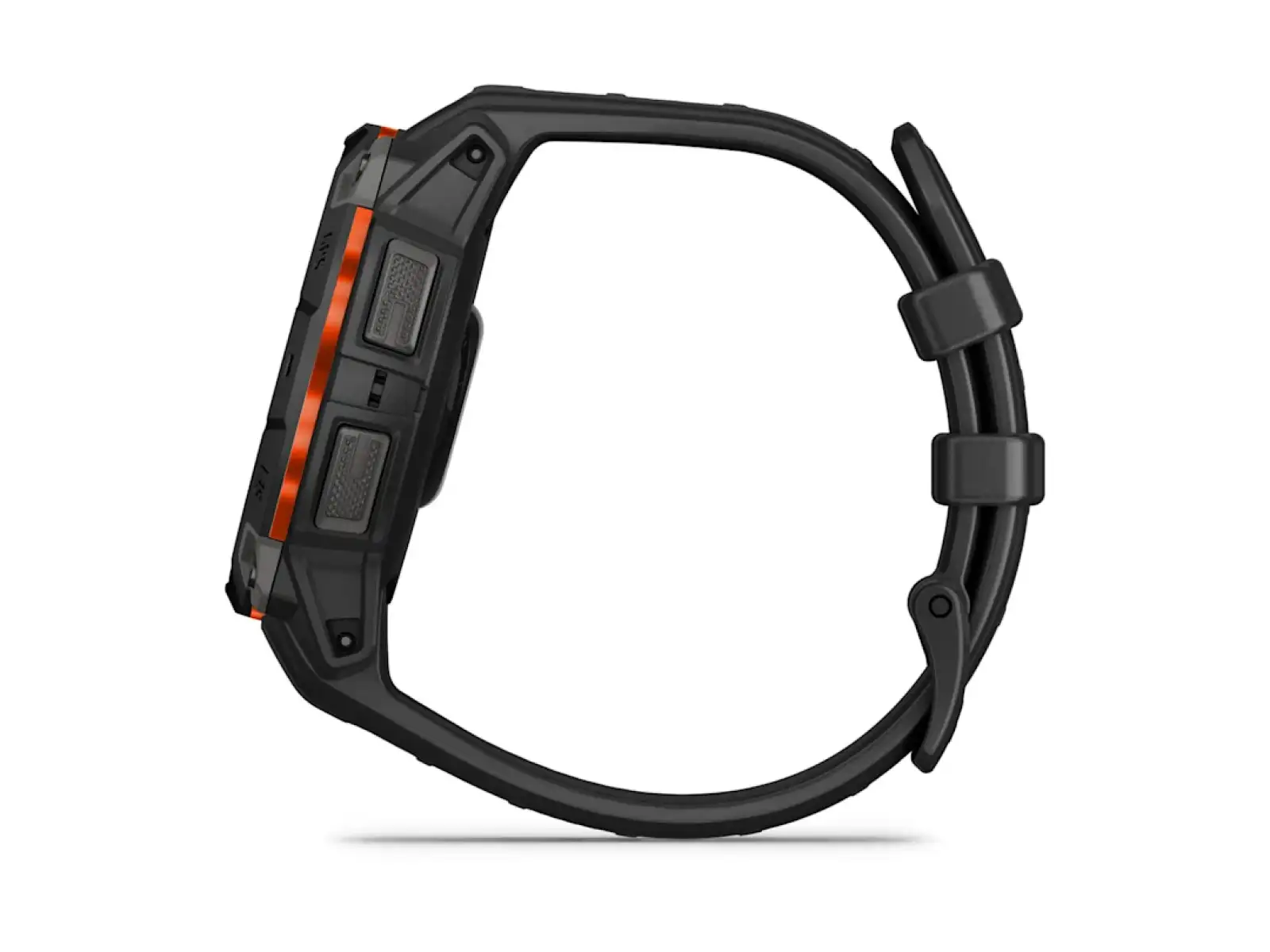 Garmin Instinct 3 Solar 45 mm Smartwatch Schwarz/Schwarzes Armband