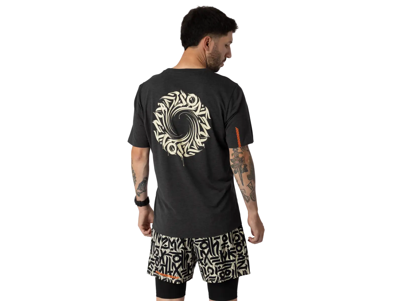 Dynafit Trail Herren Laufshirt kurze Ärmel Black Out