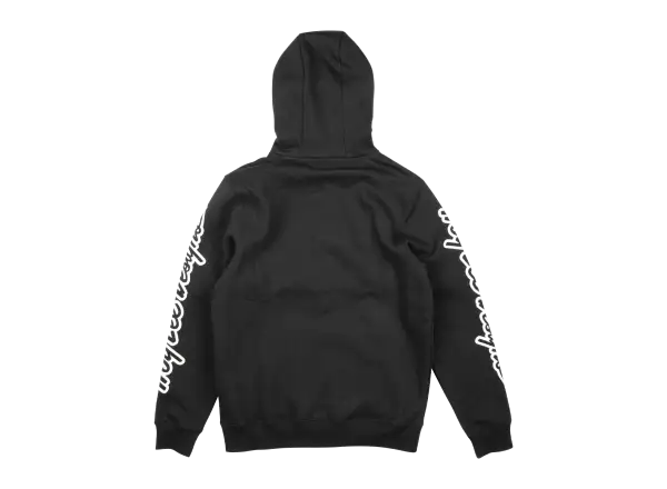 Troy Lee Designs Factory Racing Herren Kapuzenjacke mit Reißverschluss Black heather/Red