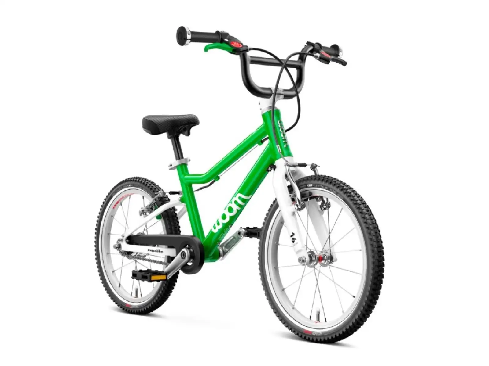 Woom 3 Green Automagic 16" Kinderfahrrad