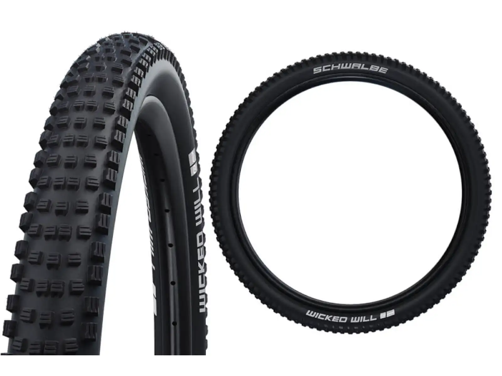 Schwalbe Wicked Will Addix Performance 27,5x2,60" E-50 MTB Reifen Kevlar Schwarz