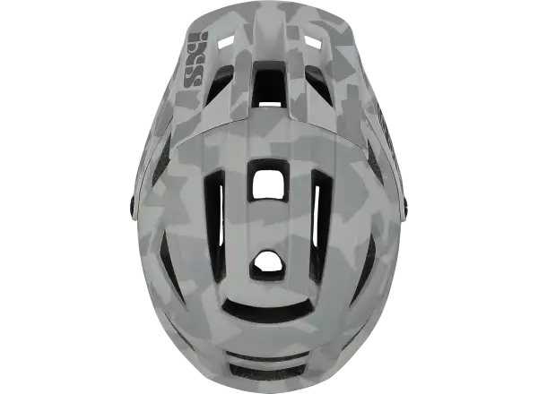 IXS Trigger AM MIPS MTB Helm Camo Grau