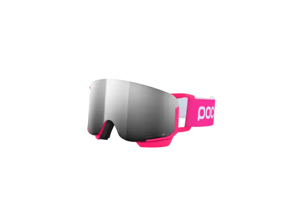 POC POCito Nexal Kinder-Skibrille Fluorescent Pink/Partly Sunny Silver