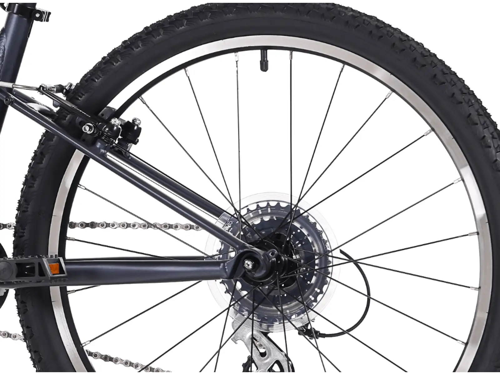 Rock Machine RIFF Jr 24 Kinderfahrrad Matte Deep Ocean Blue