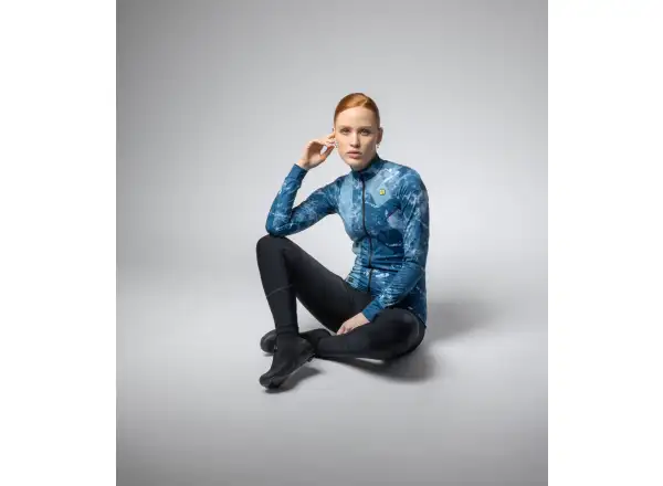 Alé PR-E Icy Damen Langarmtrikot Blau