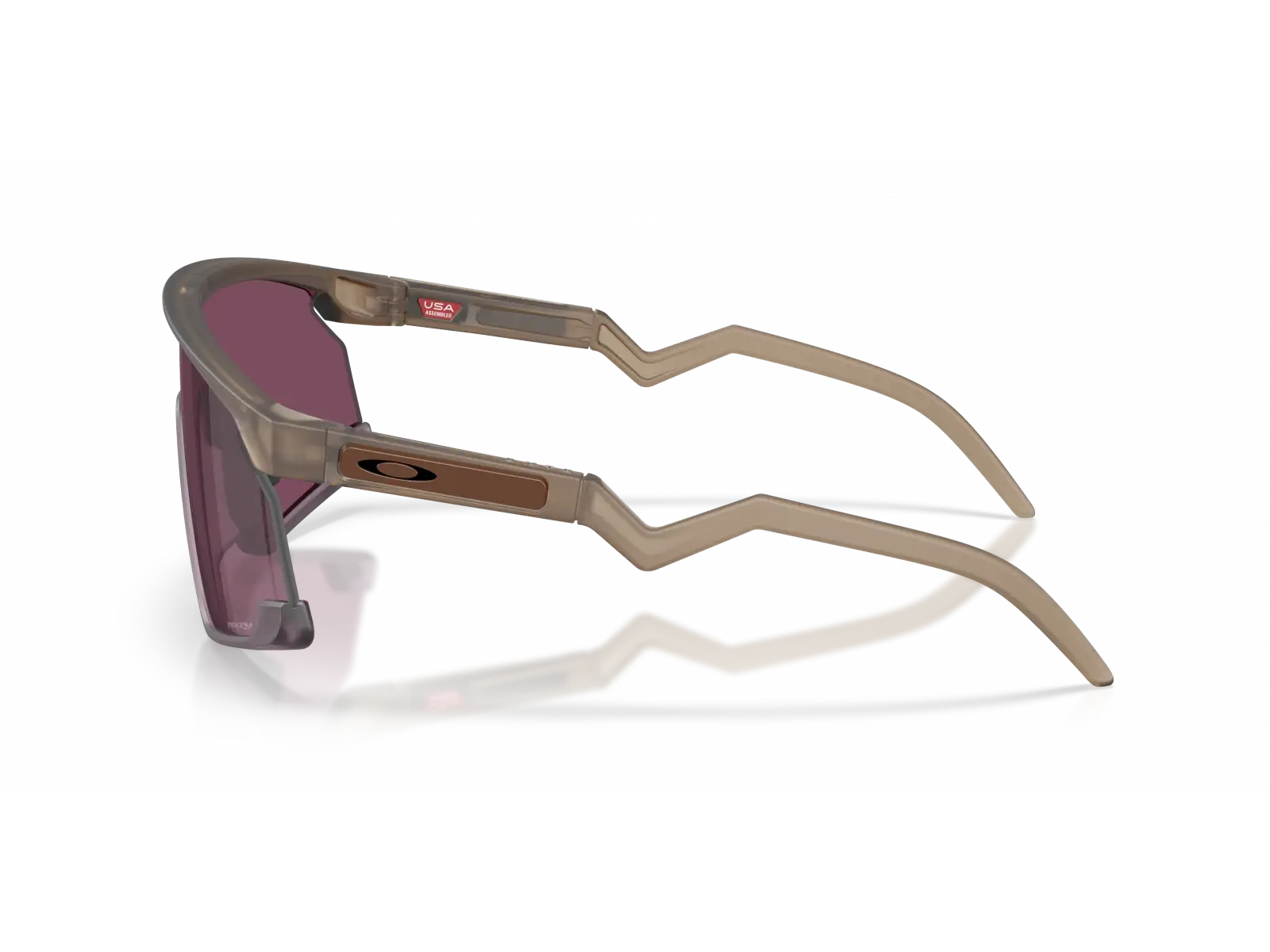 Oakley BXTR Brille Matte Brown Smoke/Prizm Road Black