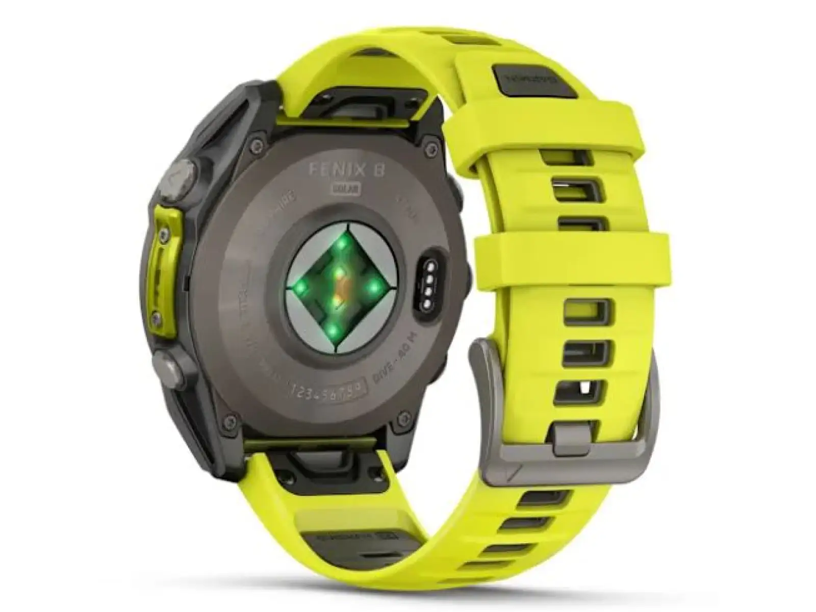 Garmin fenix 8 - 51 mm Solar Sapphire Smartwatch Titanium Yellow/Graphite