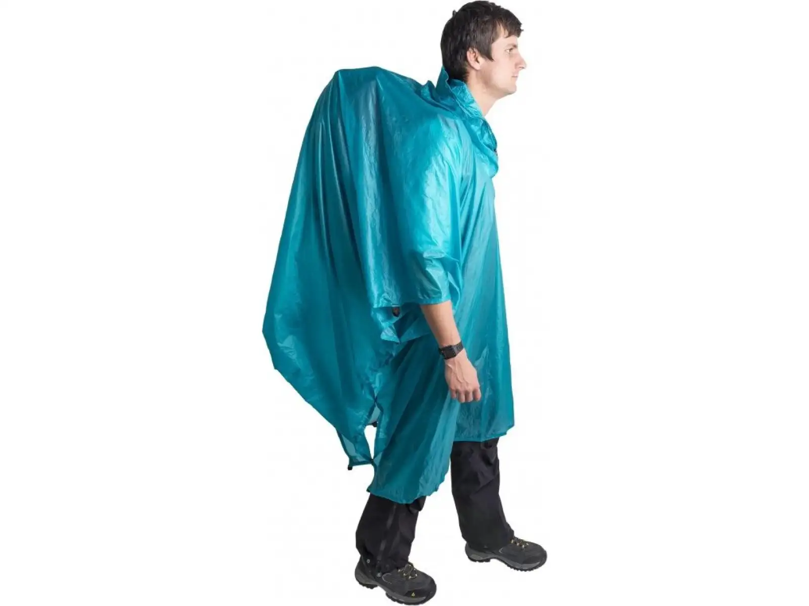 Sea to Summit Poncho – Ultra‑Sil Nano Tarp Pacific Blue