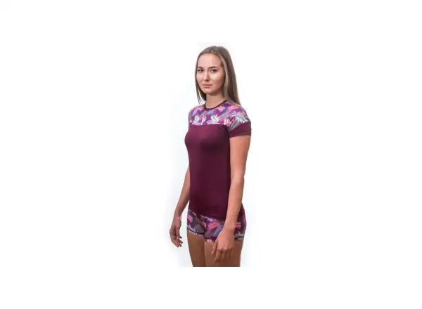 Sensor Coolmax Impress Damen T-Shirt Kurzarm Lilla/Feather