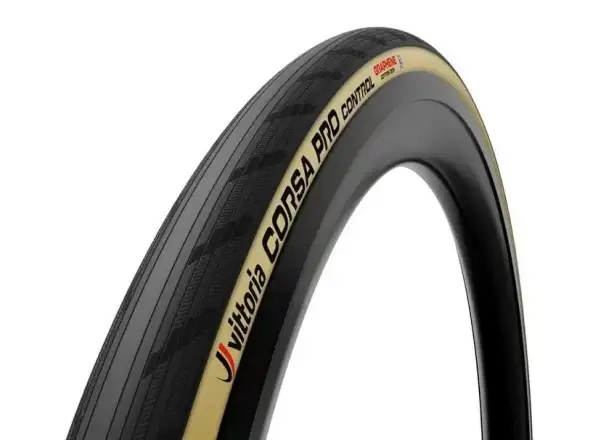 Vittoria Corsa Pro Control TLR G2.0 Straßenreifen Kevlar para-black-blac 32-622 - vom Fahrrad demontiert