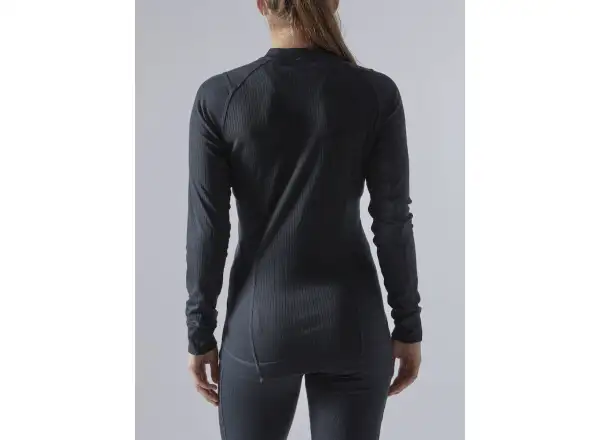 Craft Core Dry Baselayer Damen Set Langarmshirt + Hosen Black