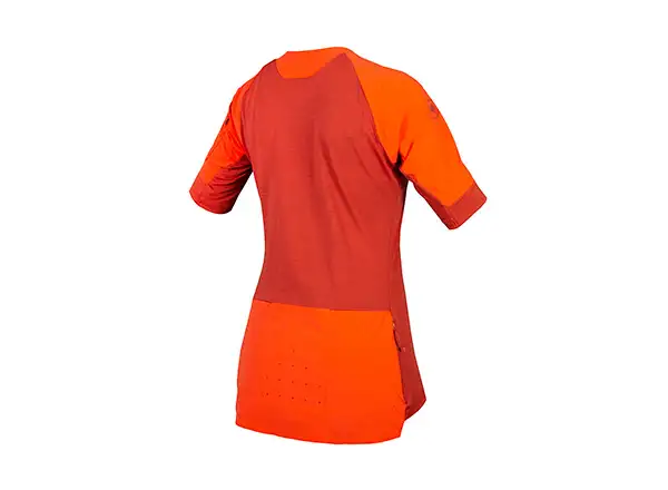 Endura GV500 S/S Damen Trikot kurzer Arm Cayenne