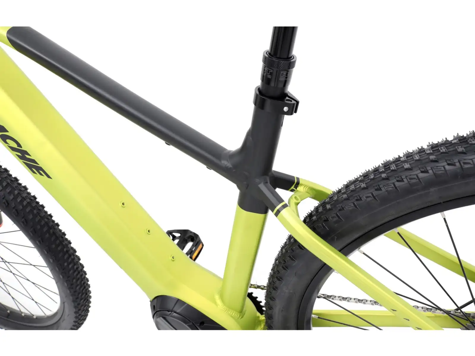 Apache Hawk 1 MX 720 Wh E-Mountainbike fluo gelb