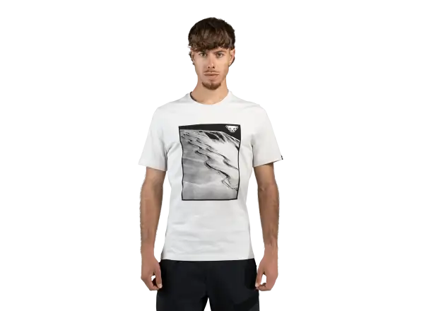 Dynafit Graphic Cotton Herren T-Shirt Kurzarm Nimbus/First Track