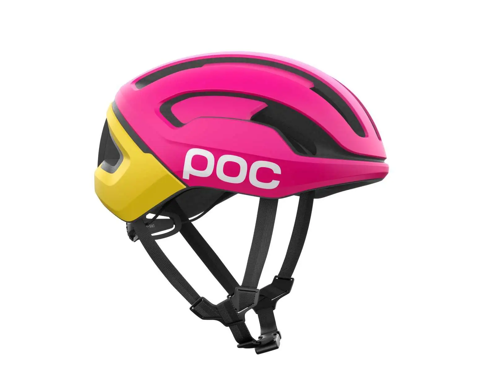 POC Omne Air MIPS Helm Rhos Red Matt/Citrine Yellow Matt