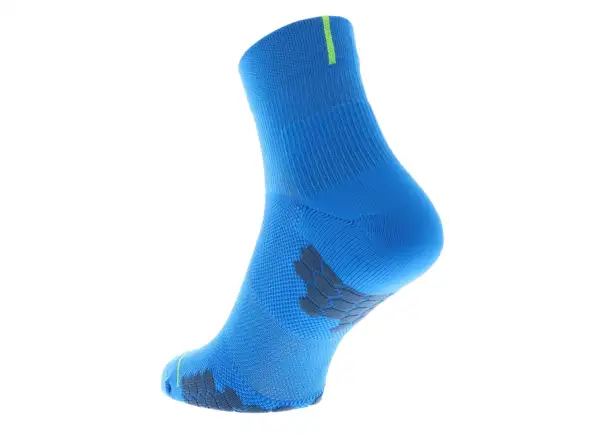 Inov-8 Trailfly mid-socks blau/rot