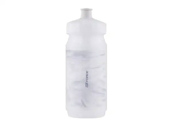 Force Dirty Road Fahrradsflasche 550 ml transparent