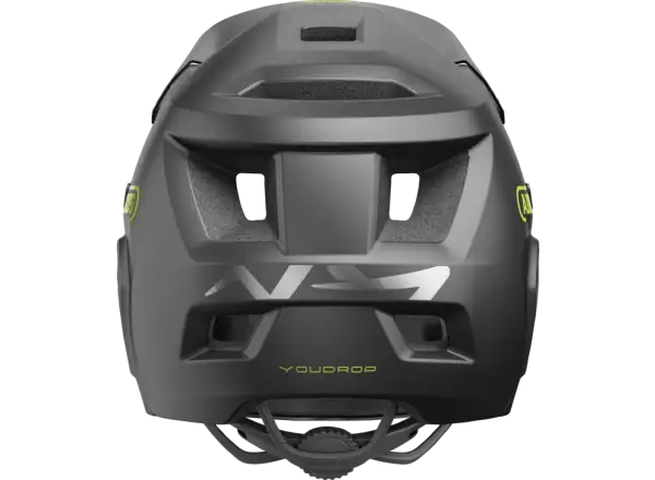 ABUS YouDrop FF Kinderhelm Velvet Black