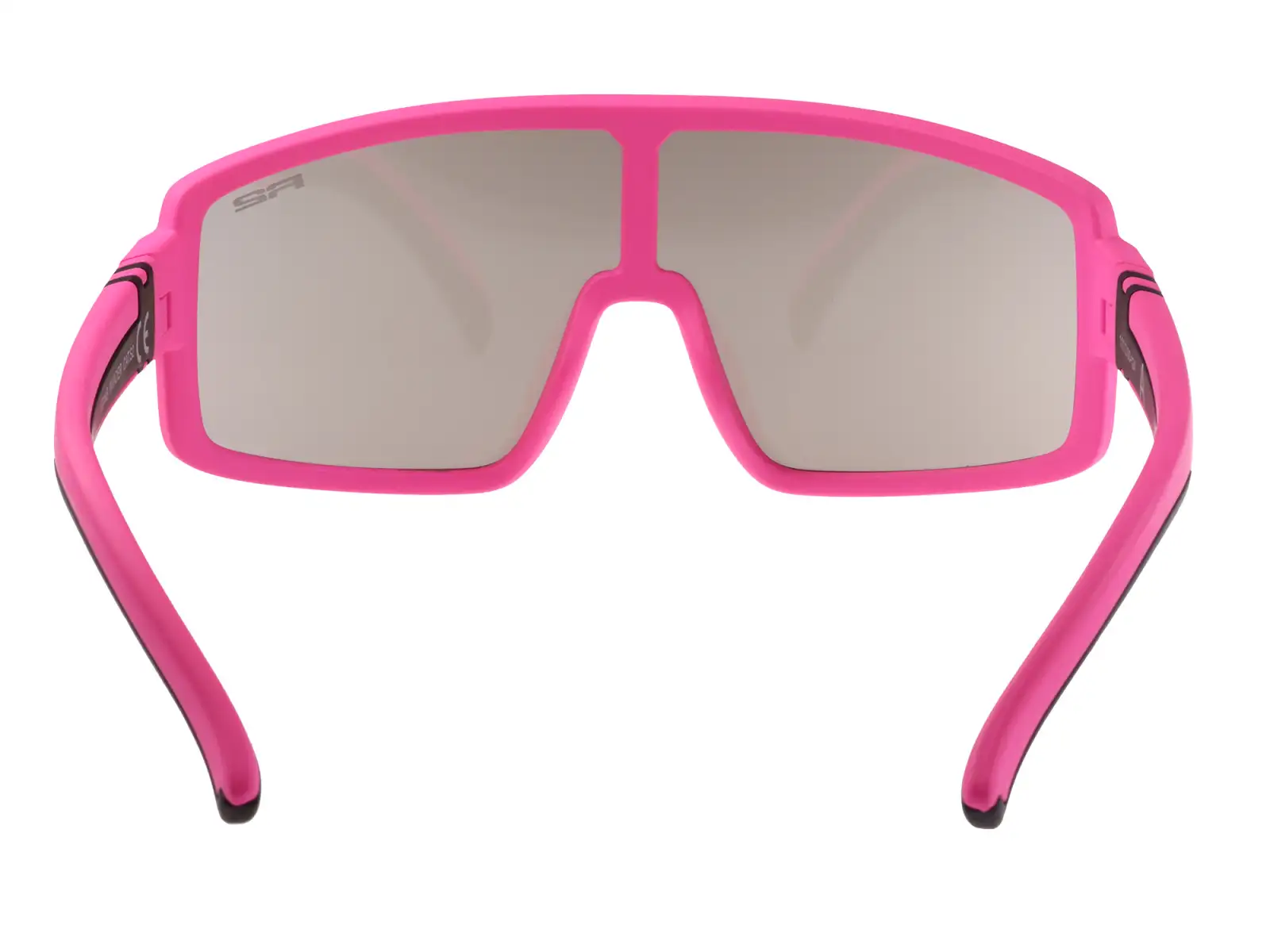 R2 Invader Kinder-Sonnenbrille neon pink/smoke/silber Spiegel