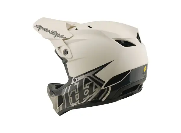 Troy Lee Designs D4 Composite MIPS Helm Stealth Pumice