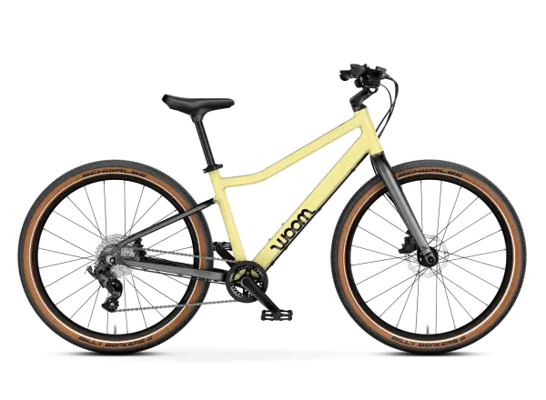 Woom 5 EXPLORE Kinderfahrrad mellow yellow