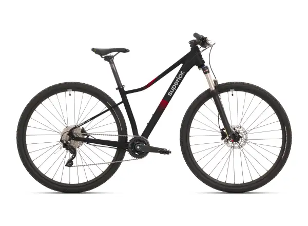 Superior XC 6.1 MS Mountainbike für Damen Matte Black/Bordeaux