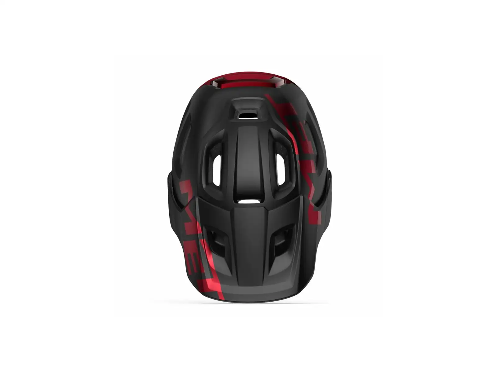 MET Roam MIPS Helm Schwarz/Rot Metallic Glänzend