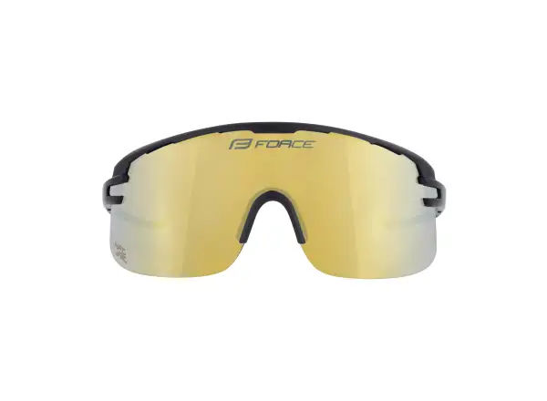 Force Epic Brille schwarz/gelb Spiegelglas