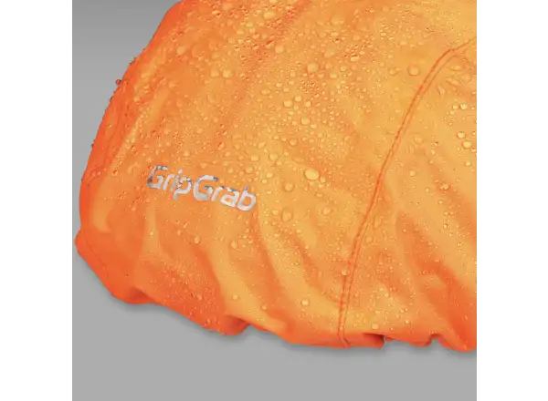 Grip Grab Waterproof Helmüberzug Orange Hi-Vis