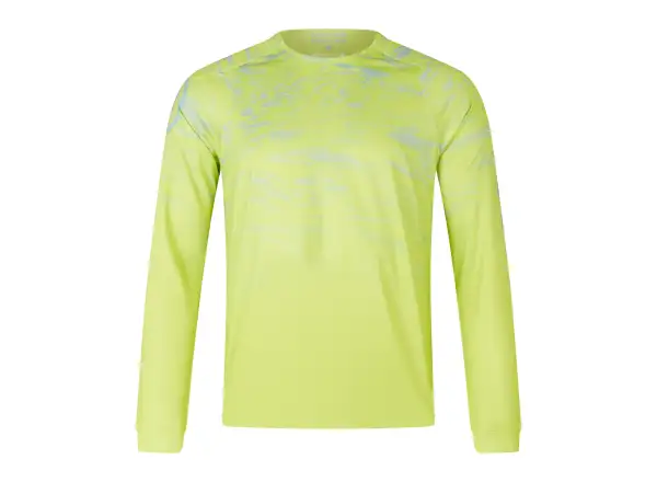 Endura LTD Marble Printed Herren Trikot Langarm Lime Green