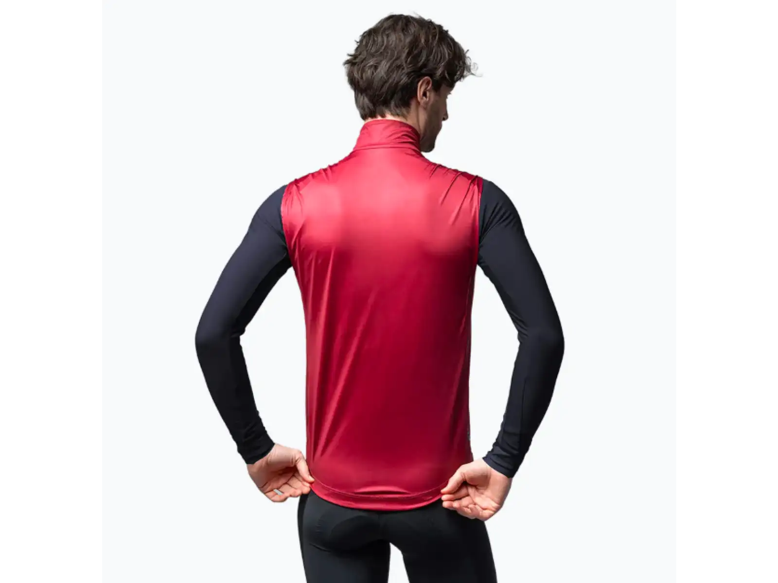 Alé Klimatik K-Solution Herren wasserdichte Weste Ruby rot