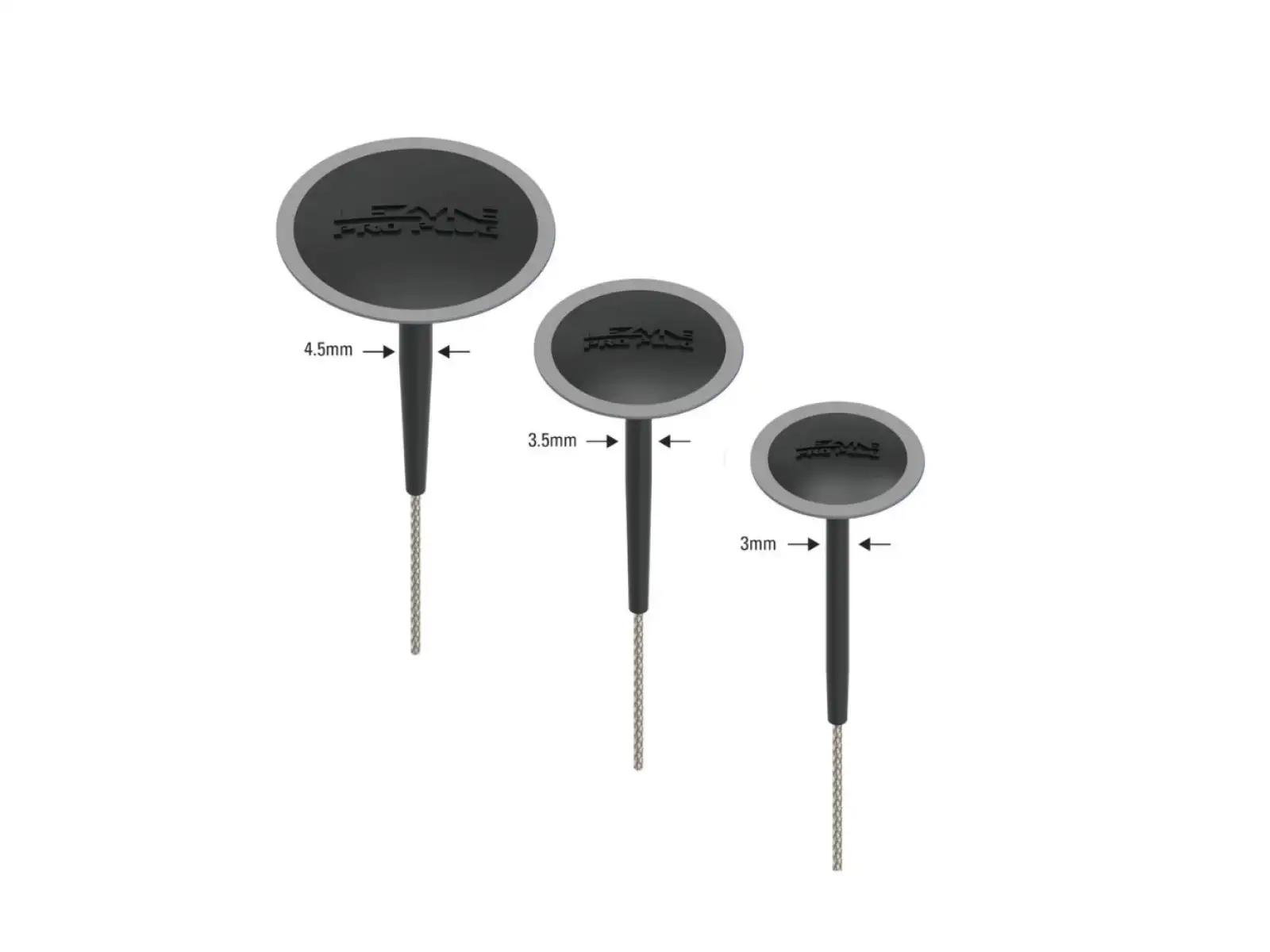 Lezyne Tubeless Pro Plugs Reparaturset für Schlauchreifen.