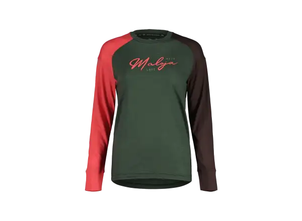 Maloja LixibergM. Damen Langarmshirt Deep Forest Multi