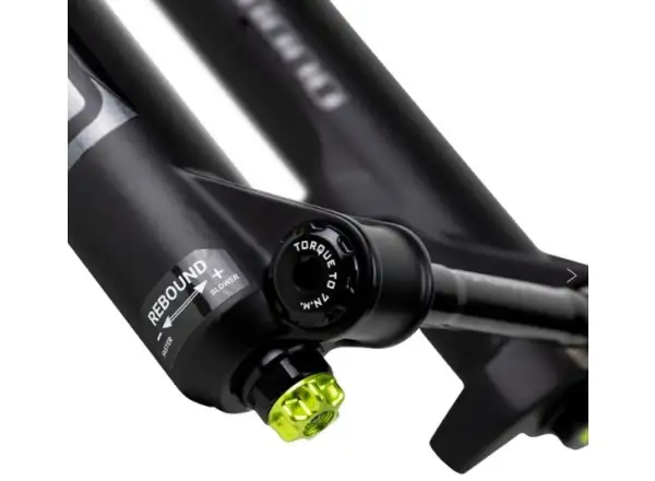 DVO Diamond D1 Boost 27,5" gefederte Gabel mit 37 mm Versatz in Schwarz