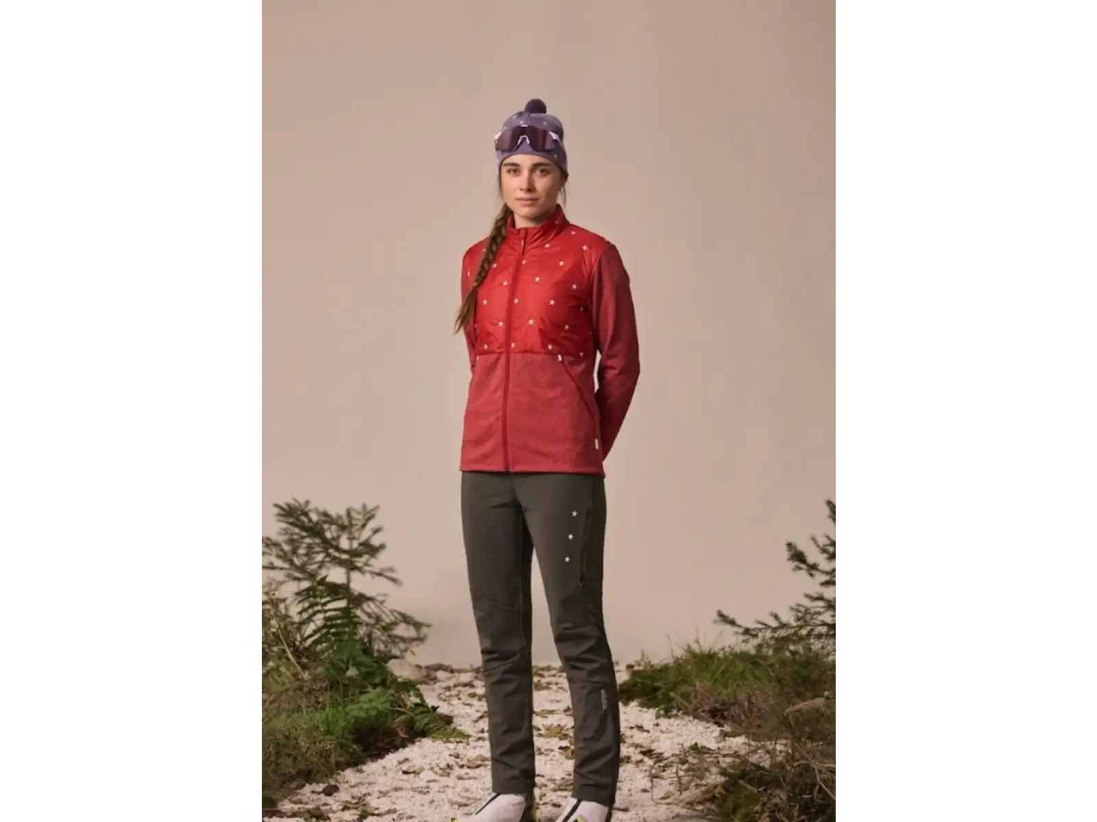 Maloja SeliaM Damenjacke rot Mohn